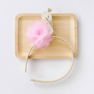 Girl Hairband Swan Glitter (GHB6265)